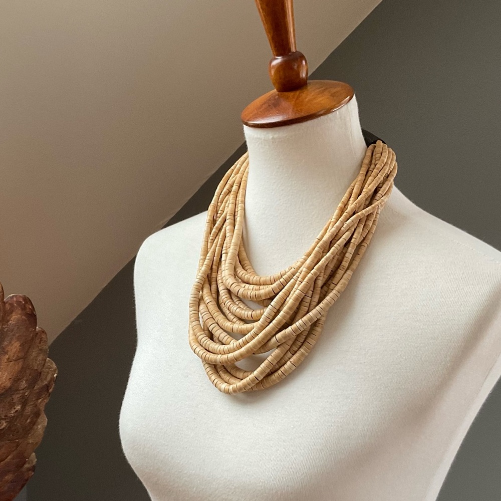 Classic Monies Heishi Hook Necklace